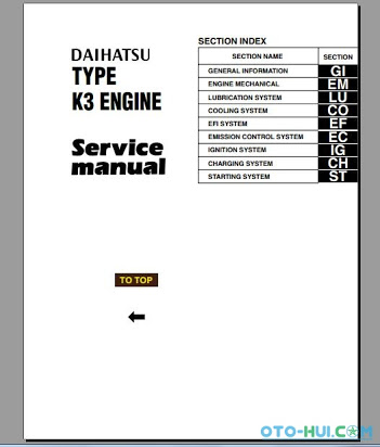 DAIHATSU TERIOS J102 Service Repair Workshop Manual | Instruction Manual